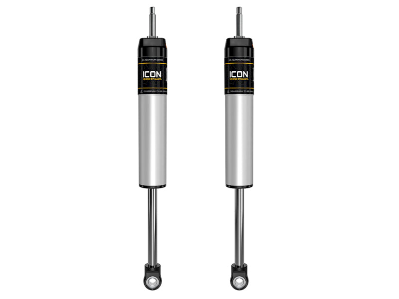 ICON 57621P 2.5 VS Internal Reservoir Rear Shocks for 2007-2021 Toyota Tundra with 6-Inch Lift, Pair