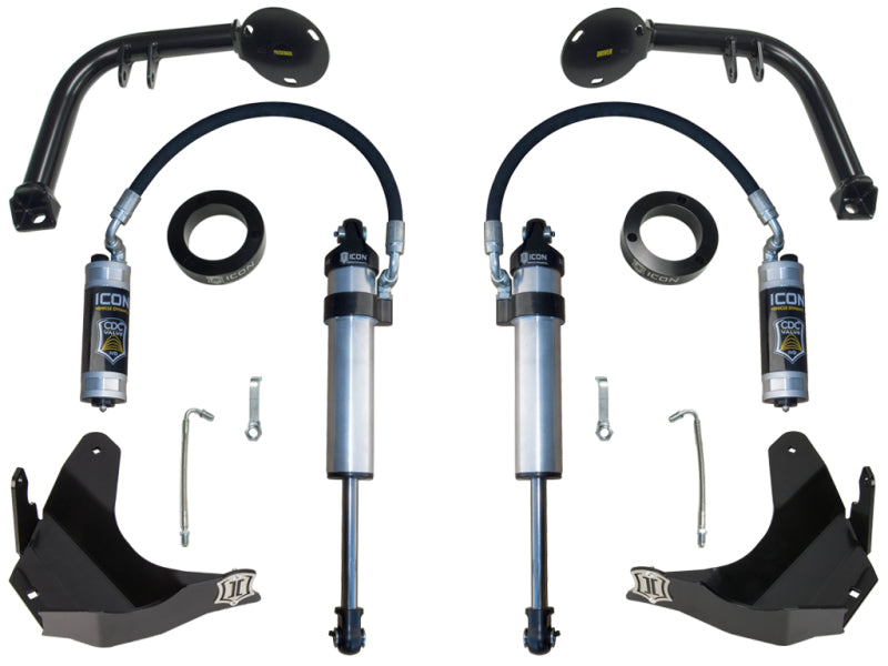 ICON K53126 S2 Stage 2 Secondary Shock System for 2016-2023 Toyota Tacoma