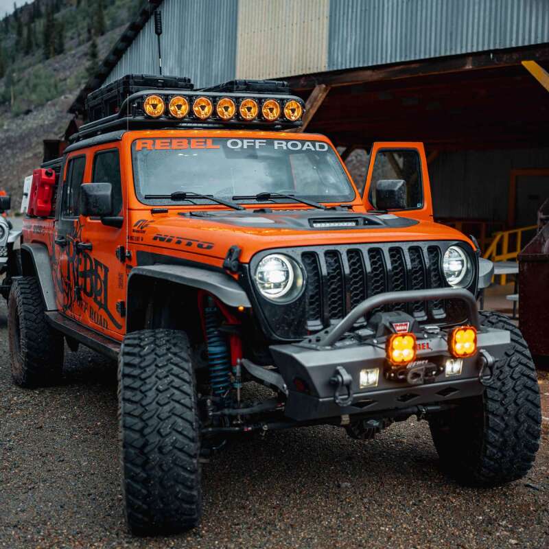 KC HiLiTES Gravity Titan 45-Inch 7-Light LED Light Bar, Part 91417