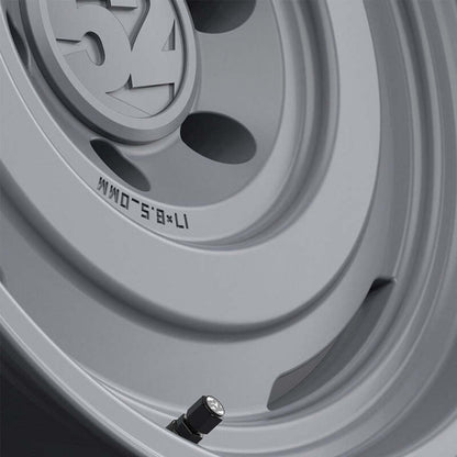 fifteen52 Analog HD 16-Inch Cast Wheel, 6x139.7 Bolt Pattern, 0mm Offset, Peak Grey - AHDPG-67569-00