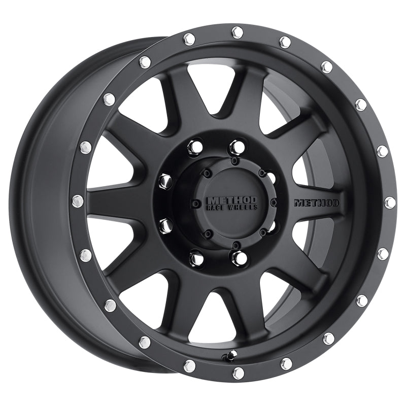Method Wheels MR301 20x9 Matte Black Wheel, +18 Offset, 8x6.5 Bolt Pattern