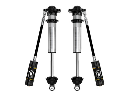 ICON V.S. Series 2.5-Inch Remote Reservoir Front Coilover Shocks 59750-CB for Toyota Tundra Long Travel Suspension