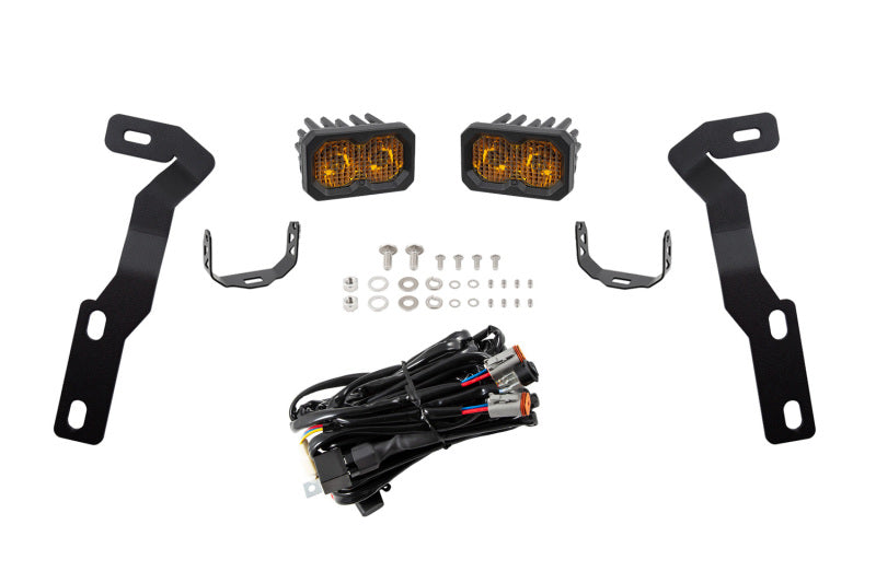 Diode Dynamics DD6377 Stage Series 2-Inch LED Ditch Light Kit for 2016-2023 Toyota Tacoma