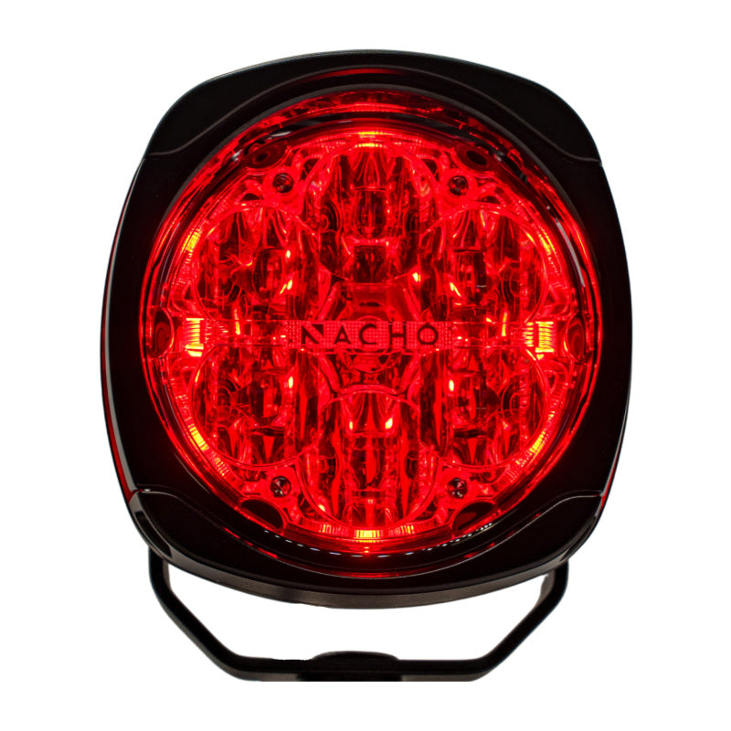 Nacho Offroad Technology Quatro Chase Red Light Pair PM455RD