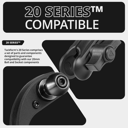 2016-2023 Toyota Tacoma & 2014-2021 Tundra LINK™ Vent Mount Bracket With MagSafe Phone Holder | Choose Your Arm Length