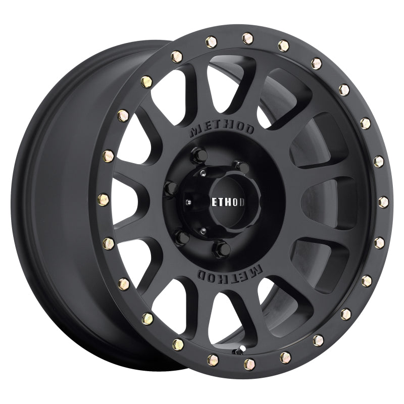 Method Wheels MR305 NV 20x9 +18mm Offset 6x135 Matte Black Wheel