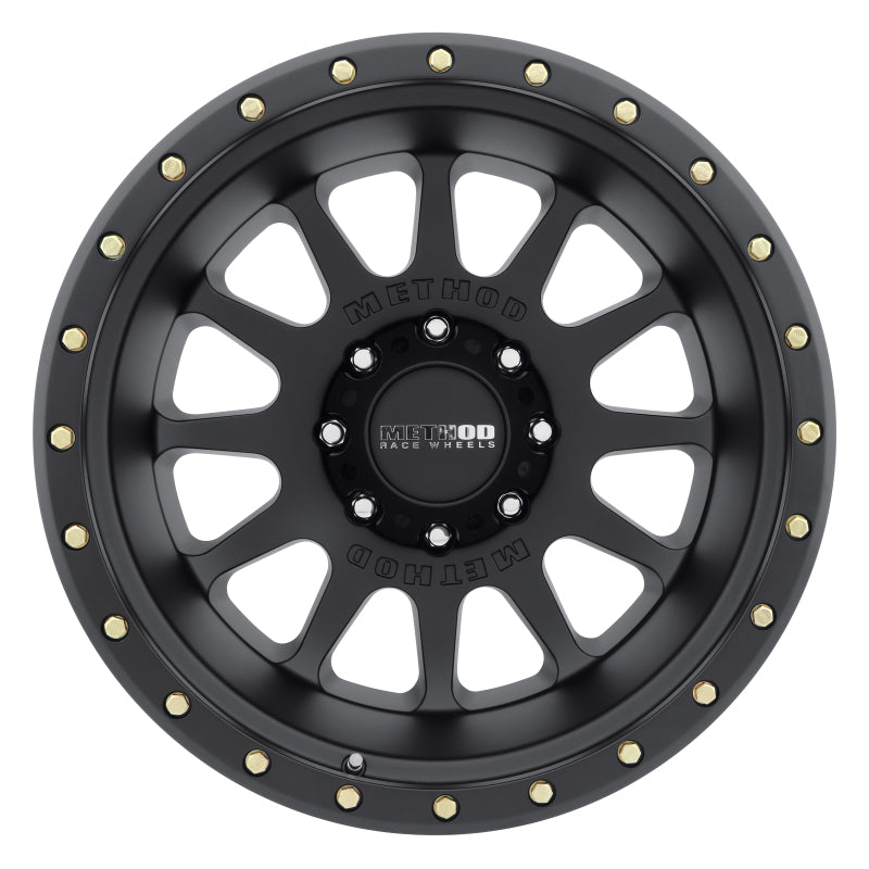 Method Wheels MR605 NV 20x12 Matte Black Wheel, -12mm Offset, 8x170 Bolt Pattern