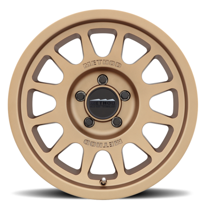 Method Wheels MR703 Bead Grip Bronze Wheel, 17 x 8.5 Inches, +35 Offset, 5x150