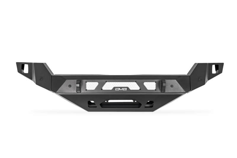 DV8 Offroad MTO Series Front Bumper with Winch Mount for 2022-2025 Toyota Tundra, Part FBTT2-04
