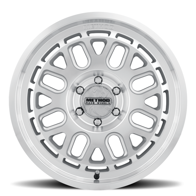 Method Wheels MR321 17x8.5 Silver Cast Wheel, +25mm Offset, 6x5.5 Bolt Pattern