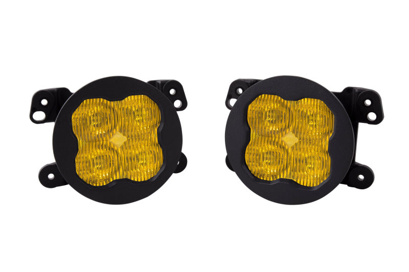 Diode Dynamics SS3 Pro Type M Fog Light Bracket Kit with Amber Backlight, Yellow SAE Fog Beam – DD7048