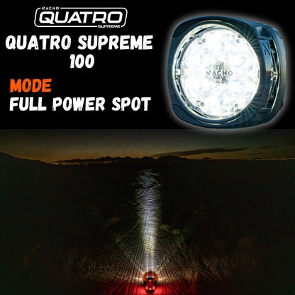 Nacho Offroad Technology Quatro Supreme 100 4-Inch Off-Road LED Light, PM415