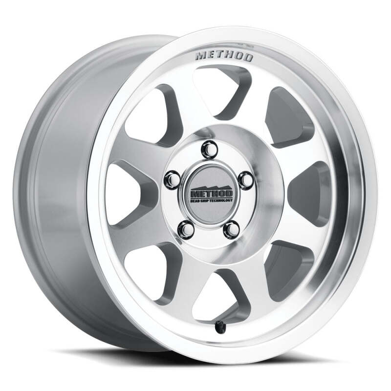 Method Wheels MR701 Bead Grip 17x8.5-Inch 0mm Offset 5x5 Polished Wheel