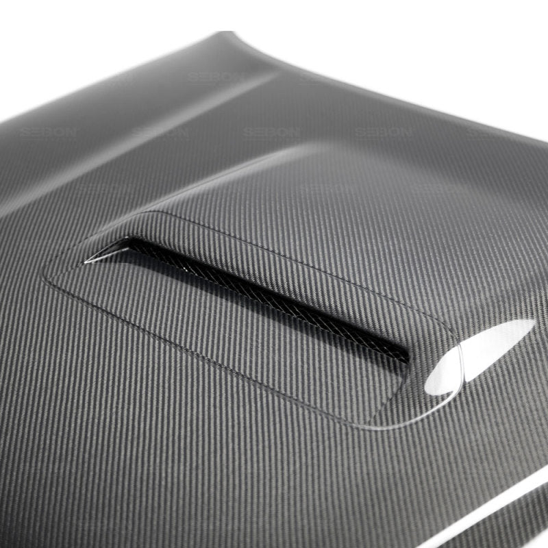 Seibon HD18TY4R-TR TR-Style Carbon Fiber Hood for 2010-2021 Toyota 4Runner