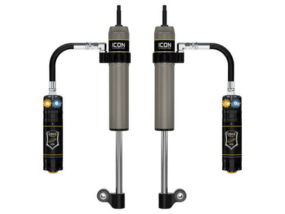 ICON 57826XP 2.5 Aluminum Series Rear Shocks with Remote Reservoir and CDXS for 2010-2014 Toyota Tacoma