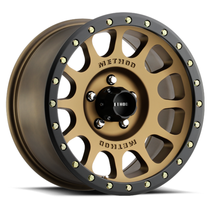 Method Wheels MR305 NV 17-Inch Bronze Cast Wheel, 8.5-Inch Width, +25 Offset, 5x150 Bolt Pattern