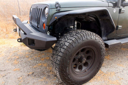 Body Armor 4x4 JP-19537 Orion Full-Width Front Bumper for 2007-2026 Jeep Wrangler JK/JL and Gladiator JT
