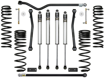 ICON K22104 2.5-Inch Stage 4 Suspension System for 2020+ Jeep Gladiator JT