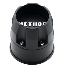 Method Wheels Cap 1717 108mm Black Push-Thru, Part Number CP-1717B114-S1