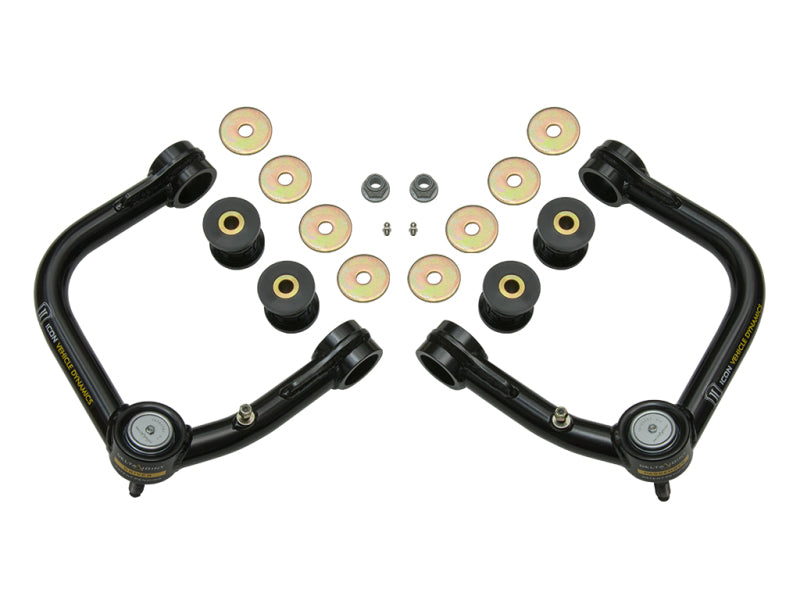 ICON 58450DJ Delta Joint Tubular Upper Control Arm Kit for 2005-2023 Toyota Tacoma