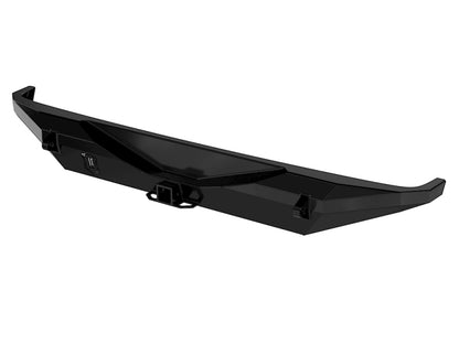 ICON Impact PRO Series Rear Bumper with Hitch and Recovery Tabs for 2018+ Jeep Wrangler JL