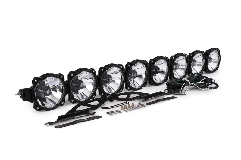 KC HiLiTES 7380 Toyota Tacoma Overhead Mount Bracket Set for Gravity LED Pro6 and C-Series Light Bars