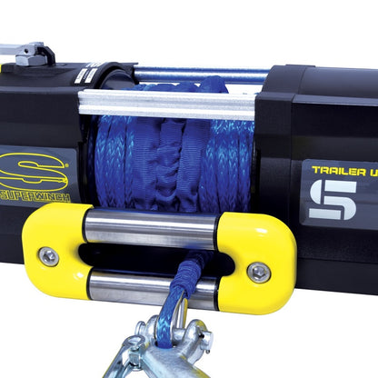 Superwinch S5500SR 5,500 lb 12-Volt Trailer Winch with Synthetic Rope, Part 1455201