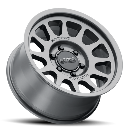 Method Wheels MR703 Bead Grip HD 18x9 +40mm 6x5.5 Gloss Titanium Wheel, Part Number MR70389093840H