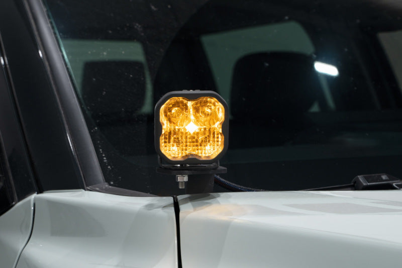Diode Dynamics DD7400 Stage Series Ditch Light Kit for 2022+ Toyota Tundra, Yellow Combo