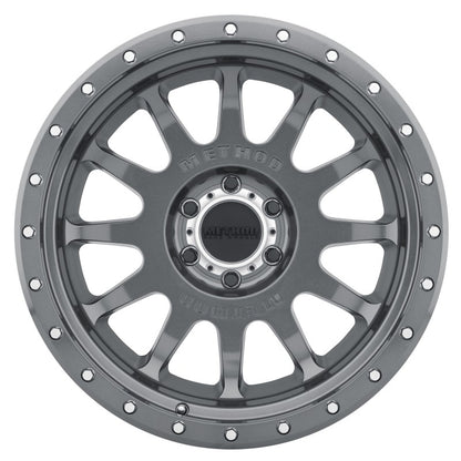 Method Wheels MR605 NV 20x10 Gloss Titanium Wheel, -24mm Offset, 6x5.5 Bolt Pattern