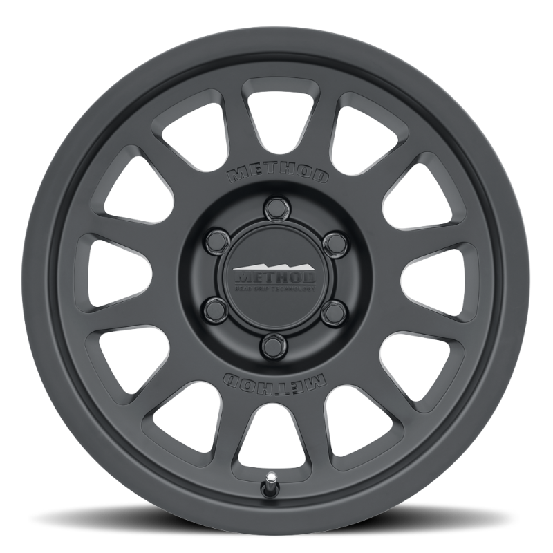 Method Wheels MR703 17-Inch Matte Black Bead Grip Wheel, 6x5.5 Bolt Pattern, +35mm Offset