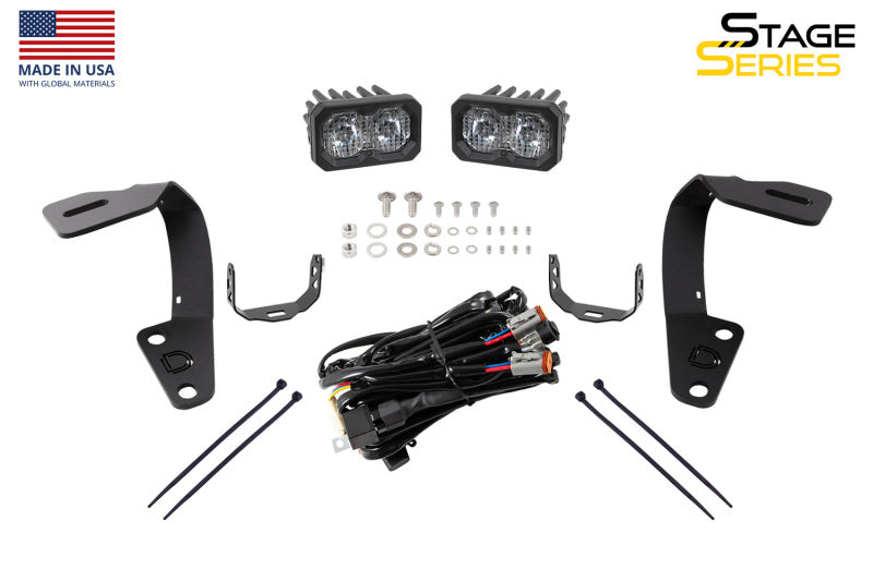 Diode Dynamics DD6748 Stage Series Backlit LED Ditch Light Kit for Toyota 4Runner 2010-2024