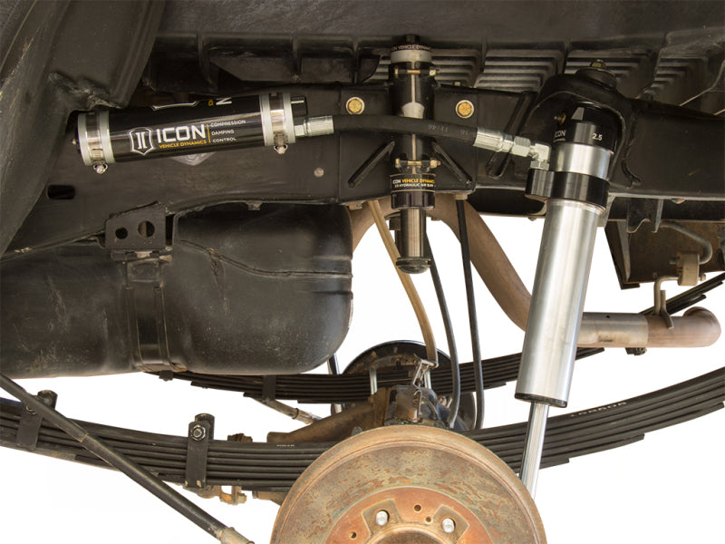 ICON 57826CP 2.5 Aluminum Series RXT Rear Shocks with CDC Valve for Toyota Tacoma