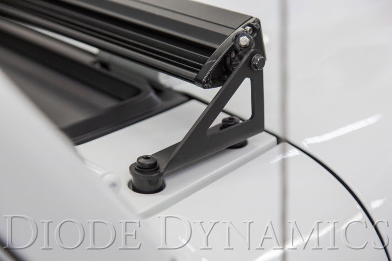 Diode Dynamics DD6090 Hood Bracket Kit for 2018–2021 Jeep JL Wrangler