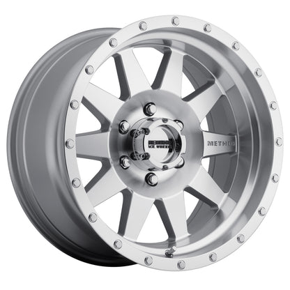 Method Wheels MR30179060312N MR301 Standard 17x9-Inch -12mm Offset 6x5.5 Polished Wheel