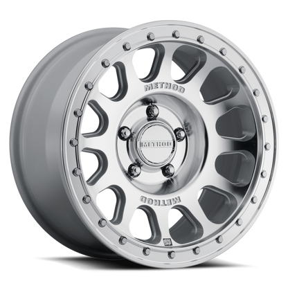 Method Wheels MR709 HD Bead Grip 18x9 Cast Wheel, +12 Offset, 5x150 Bolt Pattern, Machined Clear Coat