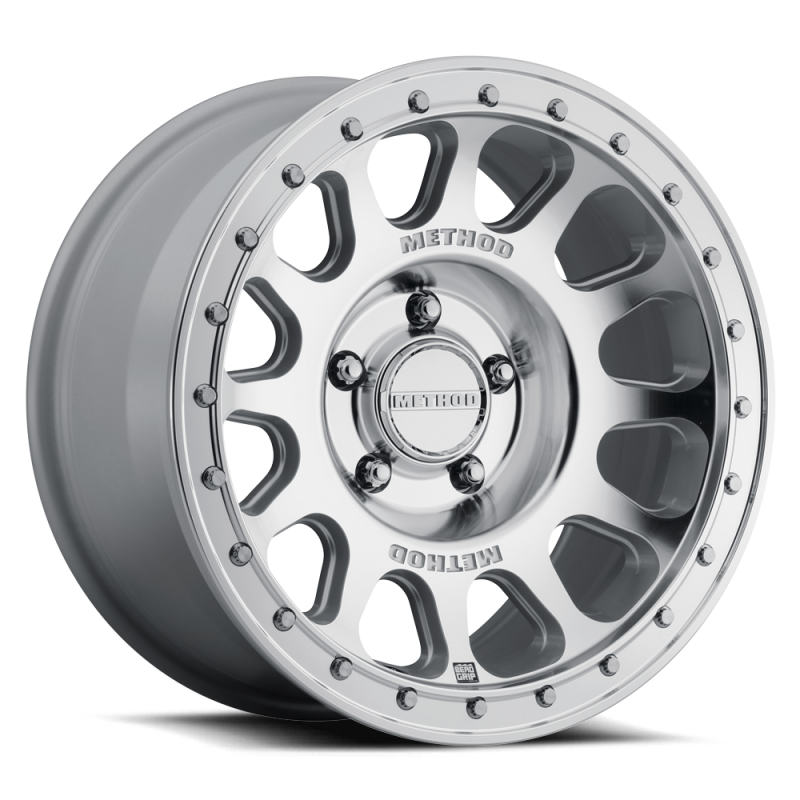 Method Wheels MR709 HD Bead Grip 20x9 Silver Machined Wheel, +12 Offset, 5x5 Bolt Pattern