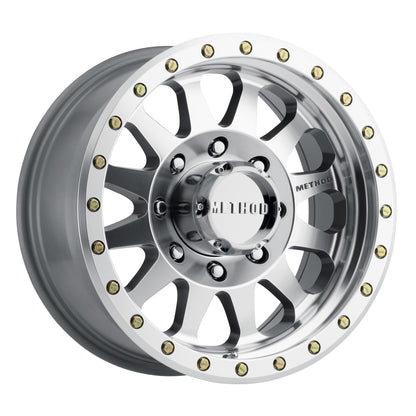 Method Wheels MR304 Double Standard 17x8.5-Inch 0mm Offset 8x170 Polished Wheel