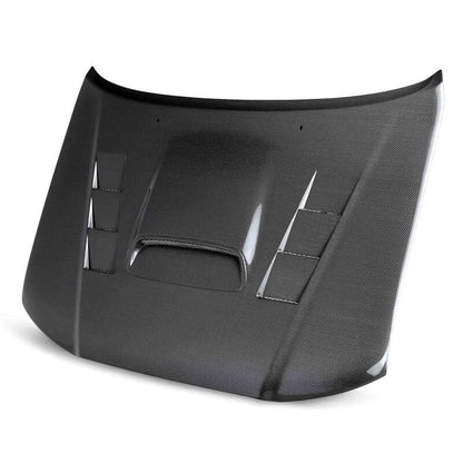 Seibon HD05TYTA-TS TS-Style Carbon Fiber Hood for 2005–2011 Toyota Tacoma