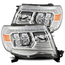 AlphaRex 05-11 Toyota Tacoma NOVA LED Projector Headlights Plank Style Chrome w/Activation Light/DRL