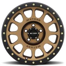 Method Wheels MR305 NV 17-Inch Bronze Cast Wheel, 8.5-Inch Width, +25 Offset, 5x150 Bolt Pattern