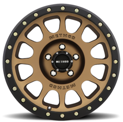 Method Wheels MR305 NV 17-Inch Bronze Cast Wheel, 8.5-Inch Width, +25 Offset, 5x150 Bolt Pattern