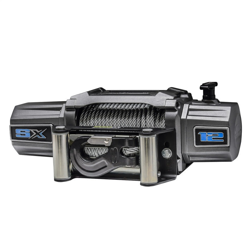 Superwinch SX 12000 Winch, 12-Volt, 12,000 lb. Capacity, 3/8 in. x 85 ft. Wire Rope, Part 1712200