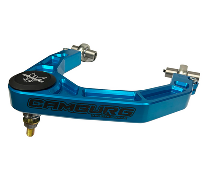Camburg CAM-310189-BLU KINETIK V2 Billet Uniball Upper Control Arms for 2022-2025 Toyota Tundra and 2023-2025 Sequoia