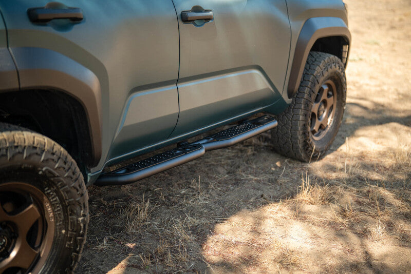 DV8 Offroad SRTF3-02 OE Plus Side Steps for 2025-2026 Toyota 4Runner, Micro-Texture Black