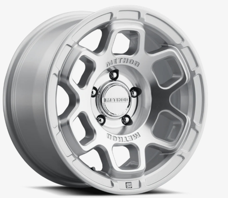 Method Wheels MR710-HD Bead Grip 17x8.5 5x5 0mm Offset Machined Clear Coat Wheel, MR71078550300H