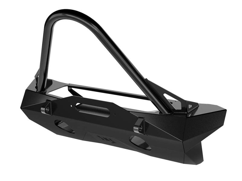 ICON 25245 PRO Series Recessed Winch Front Bumper with Stinger and Recovery Tabs for 2018+ Jeep Wrangler JL and 2020+ Gladiator JT