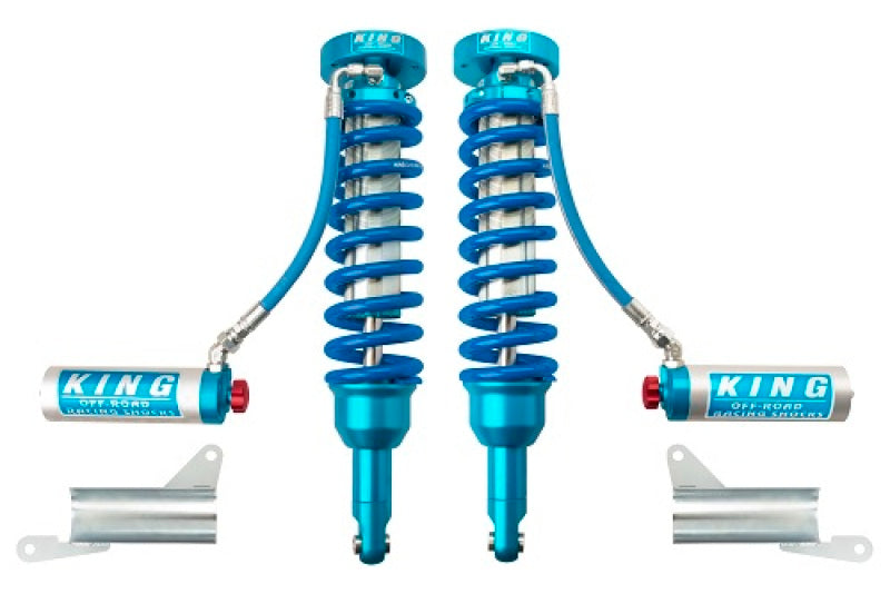 King Shocks 25001-243A-EXT Front 2.5-Inch Remote Reservoir Coilover Kit for 2010-2013 Toyota 4Runner with KDSS