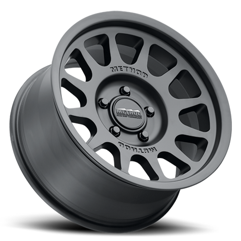Method Wheels MR703 Bead Grip 16x6 Matte Black Wheel, +68mm Offset, 5x130 Bolt Pattern