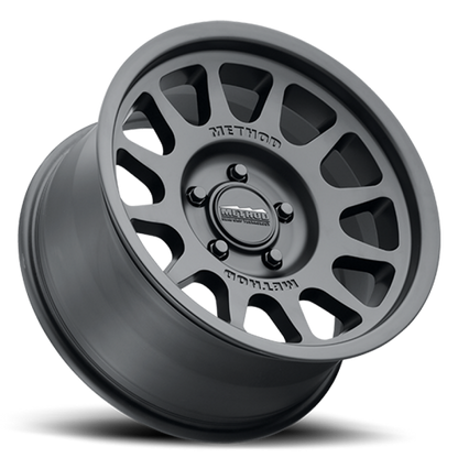 Method Wheels MR703 Bead Grip 16x6 Matte Black Wheel, +68mm Offset, 5x130 Bolt Pattern